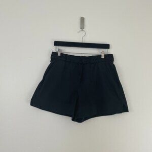 Lululemon Cinchable Waist High Rise Woven Shorts Black Size Large